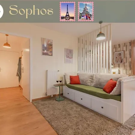Апартаменты Sophos By Kleidos, 15 Min, 1 Lit King Size, Pour 6p Avec Parking *